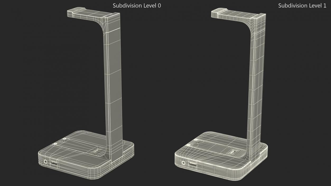 3D Headset Stand model