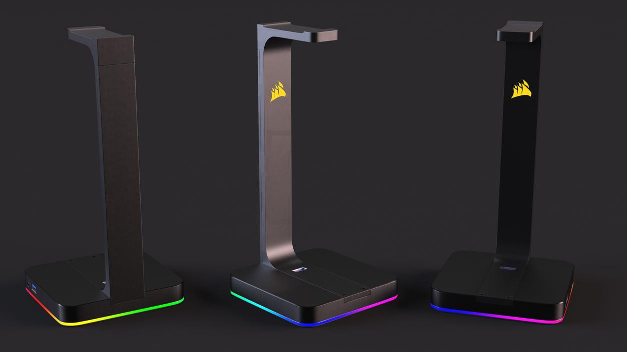 3D Headset Stand model