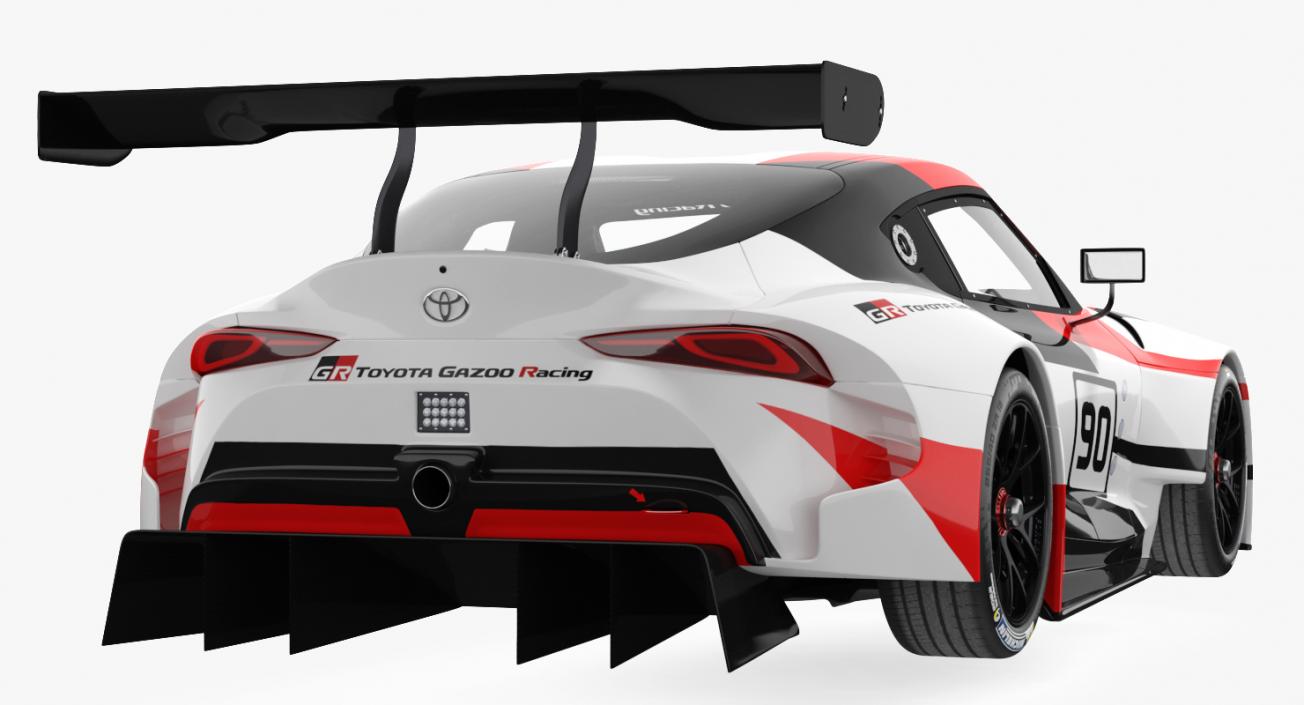 3D Toyota Supra Gazoo Racing Concept model