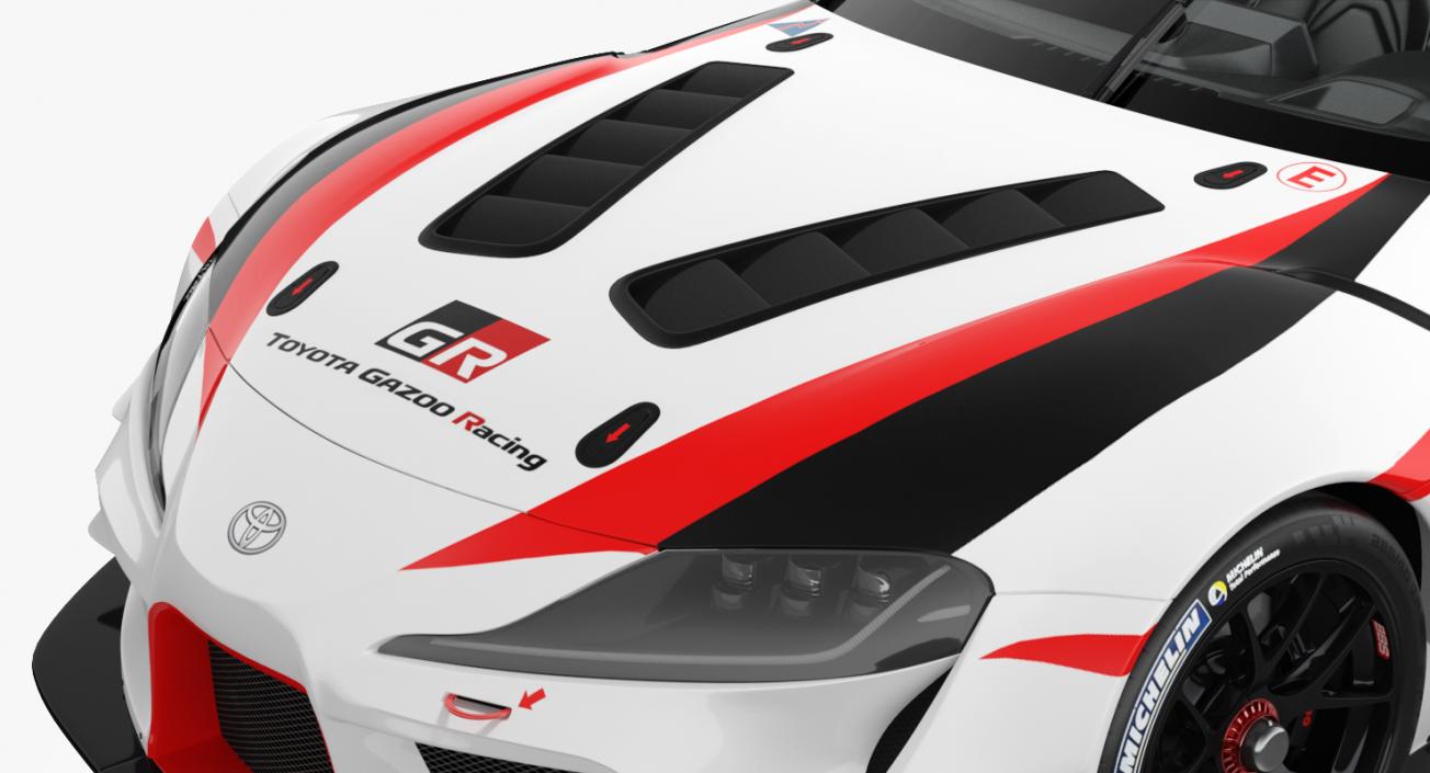 3D Toyota Supra Gazoo Racing Concept model