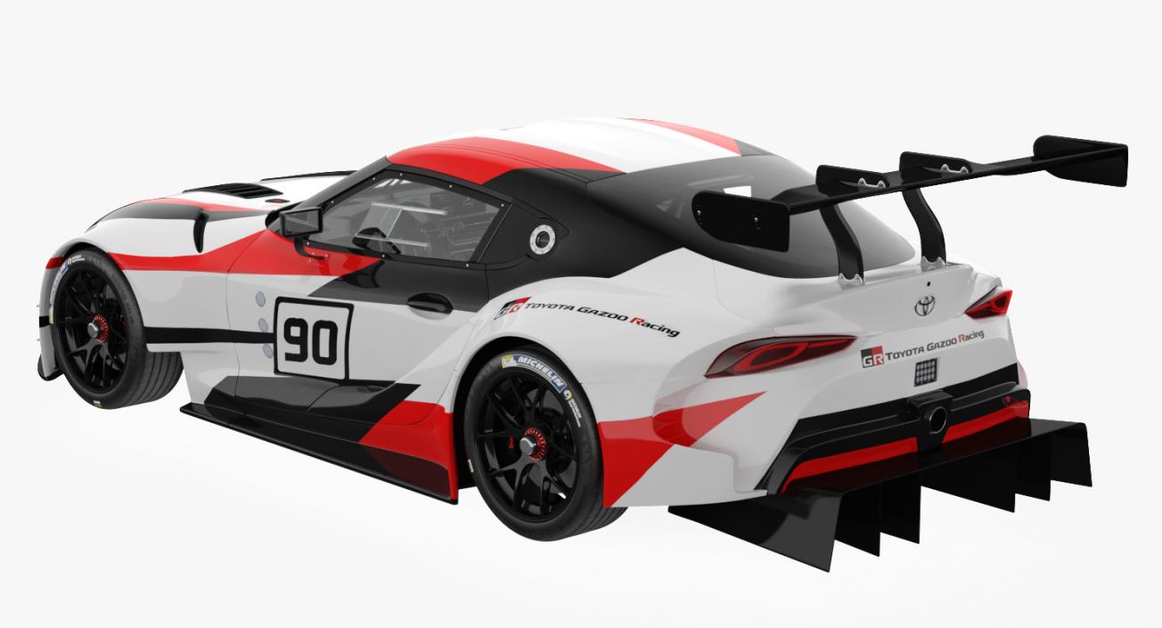 3D Toyota Supra Gazoo Racing Concept model