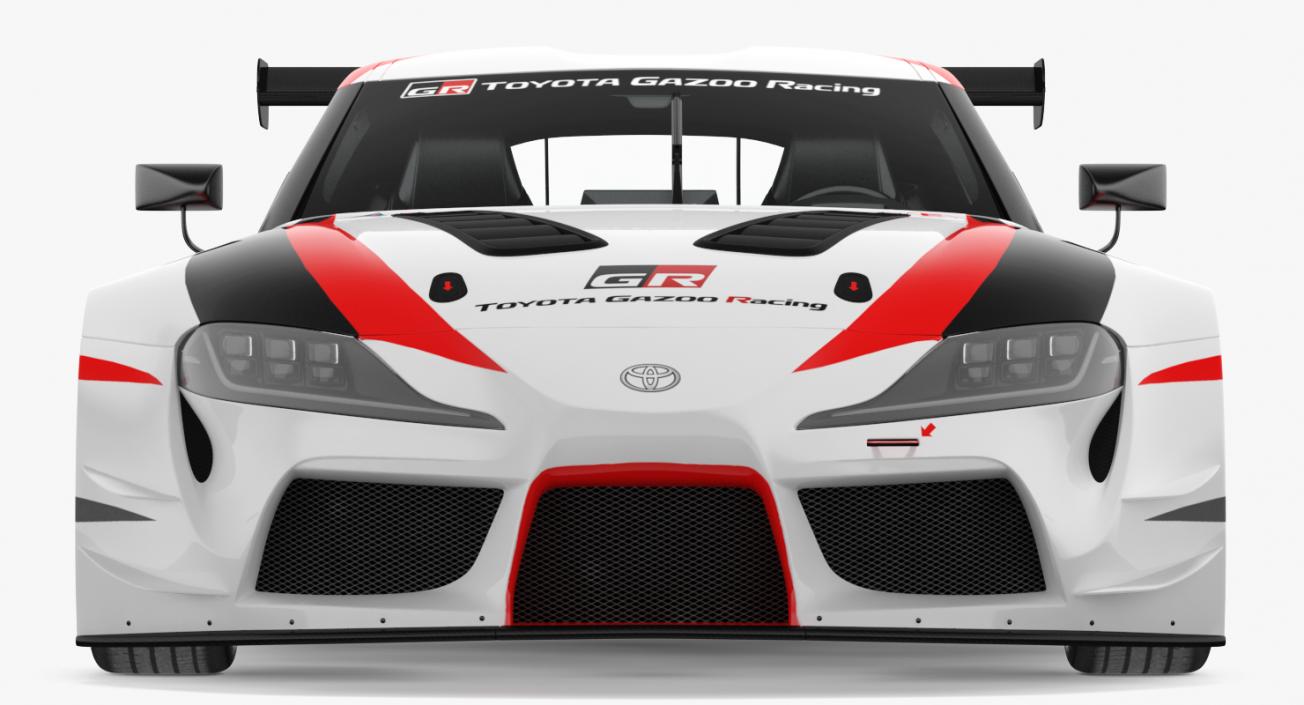 3D Toyota Supra Gazoo Racing Concept model