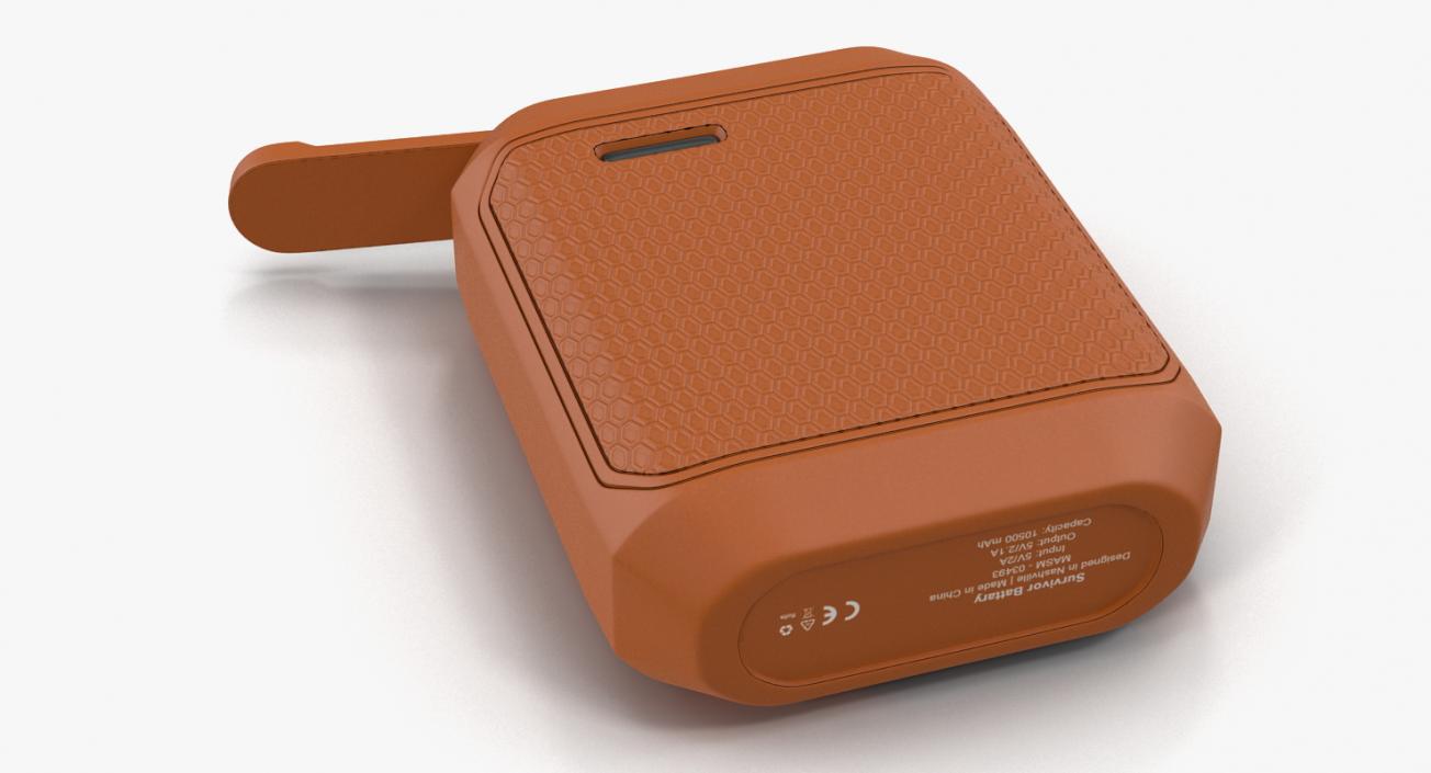 3D model Rugged Power Bank Battery