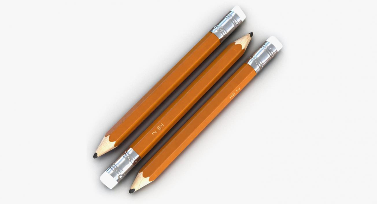 Pens and Pencils 3D Models Collection 2 3D model