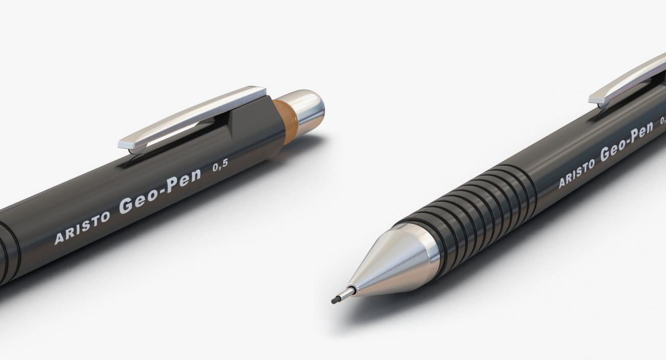 Pens and Pencils 3D Models Collection 2 3D model