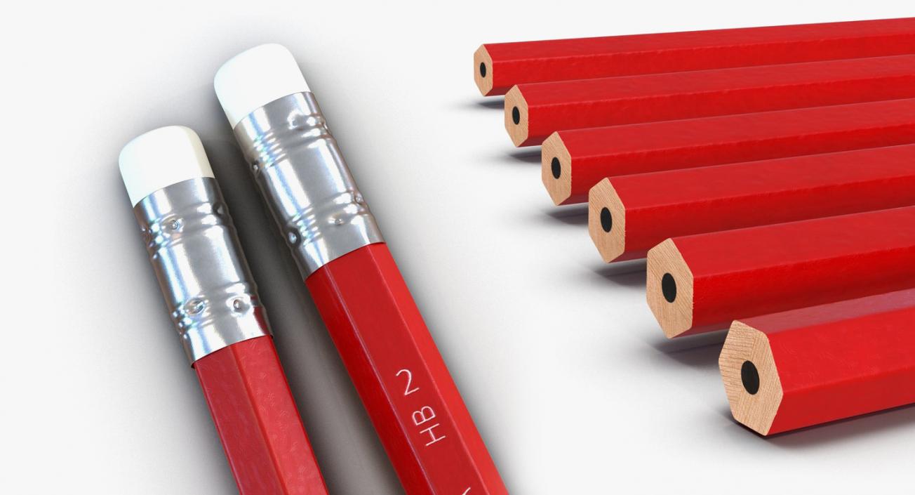 Pens and Pencils 3D Models Collection 2 3D model