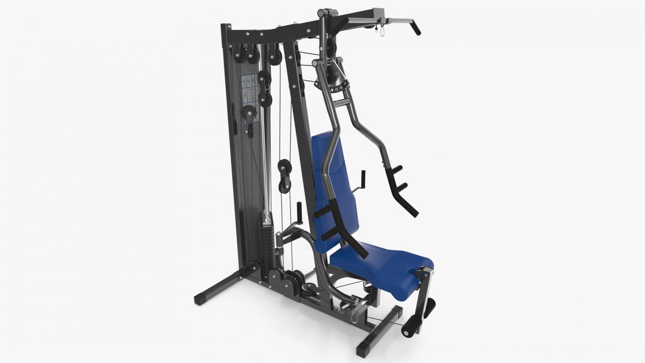 3D Multi Gym Exercise Equipment model