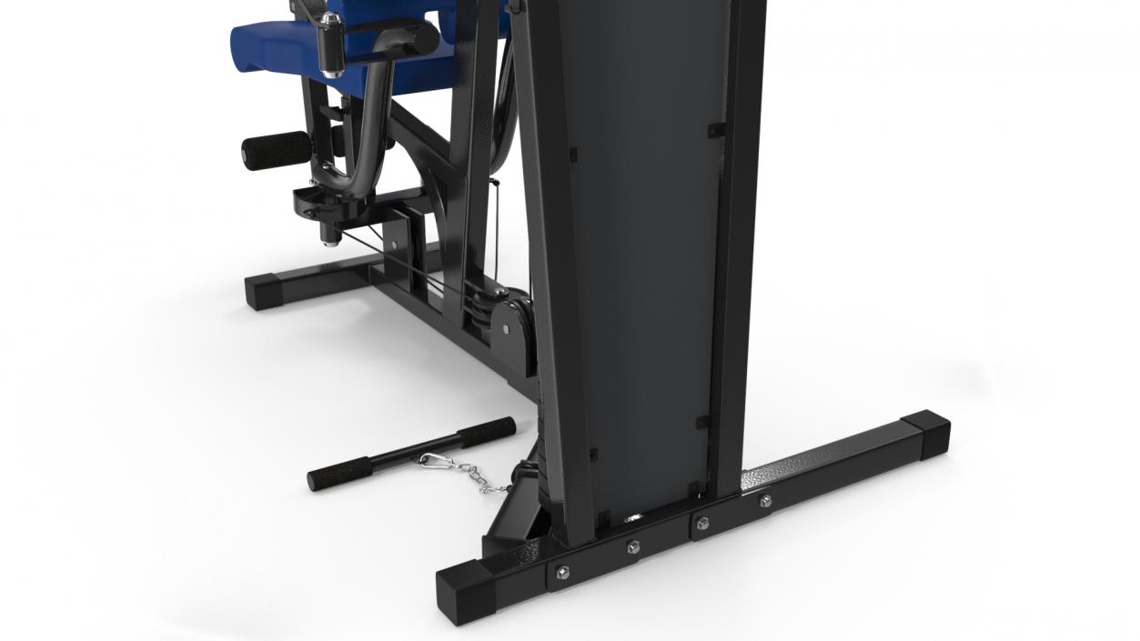 3D Multi Gym Exercise Equipment model