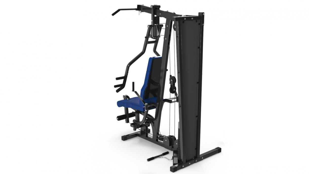 3D Multi Gym Exercise Equipment model