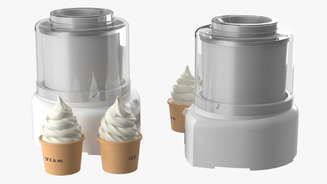 3D Cuisinart Ice Cream Maker Machine model