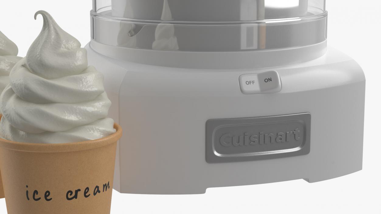 3D Cuisinart Ice Cream Maker Machine model