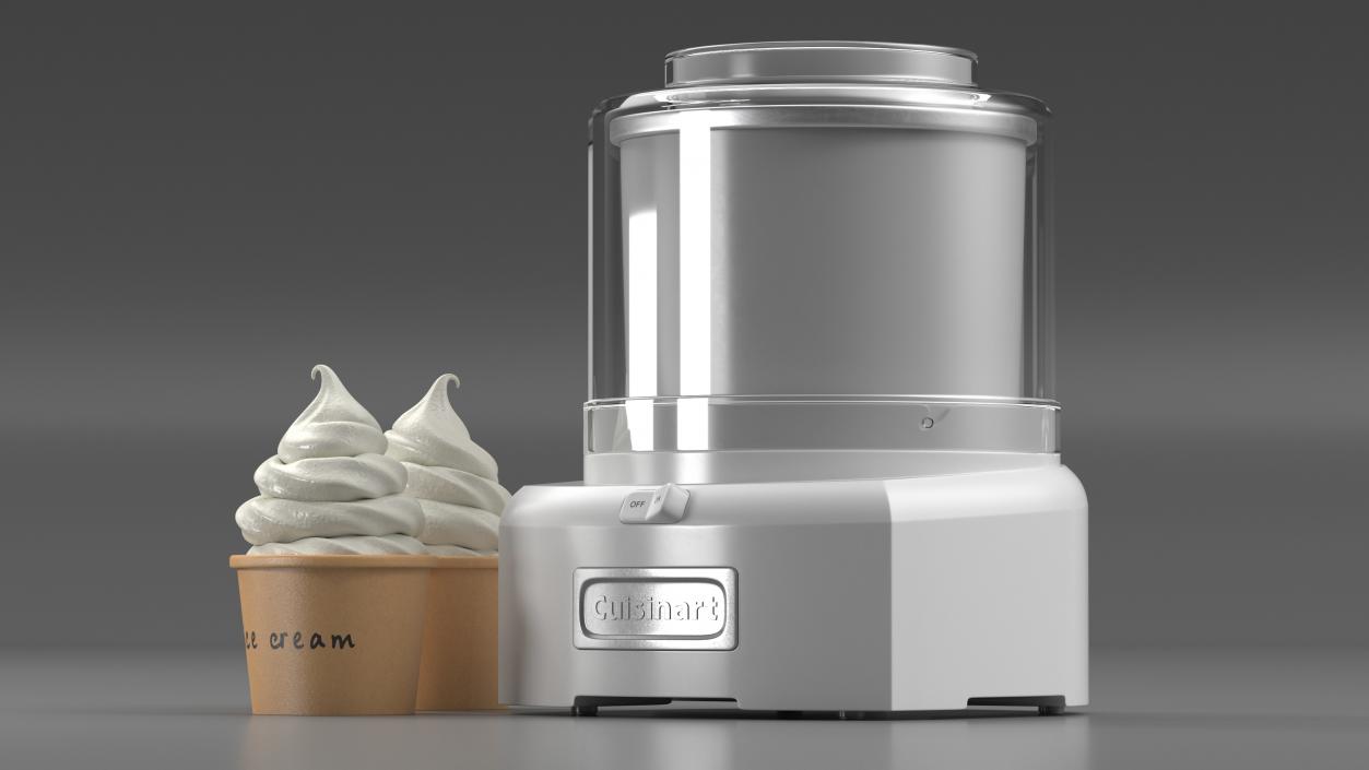 3D Cuisinart Ice Cream Maker Machine model