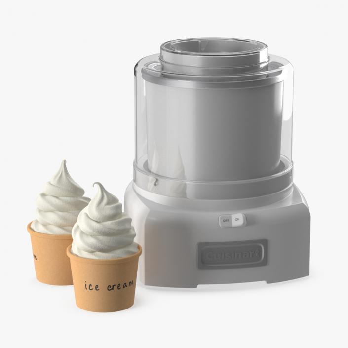 3D Cuisinart Ice Cream Maker Machine model