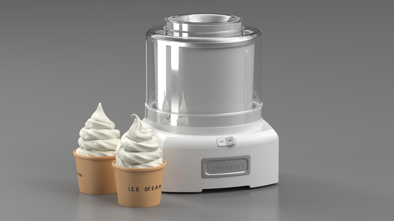 3D Cuisinart Ice Cream Maker Machine model