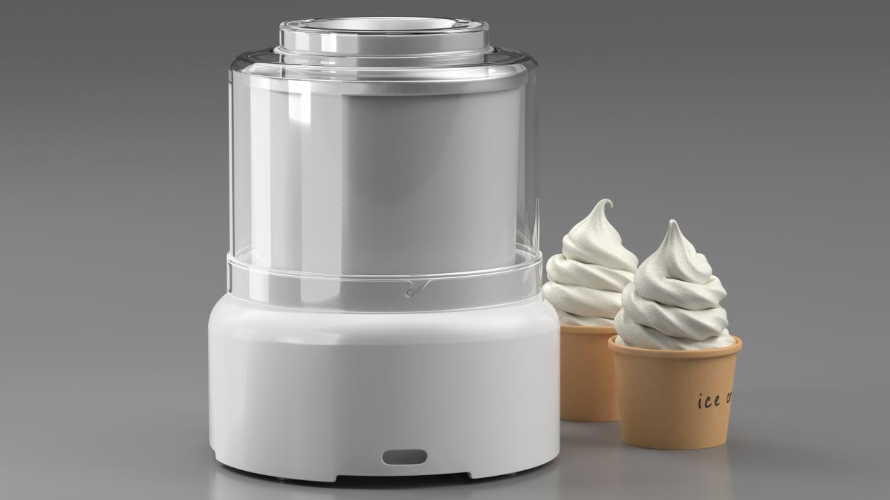 3D Cuisinart Ice Cream Maker Machine model