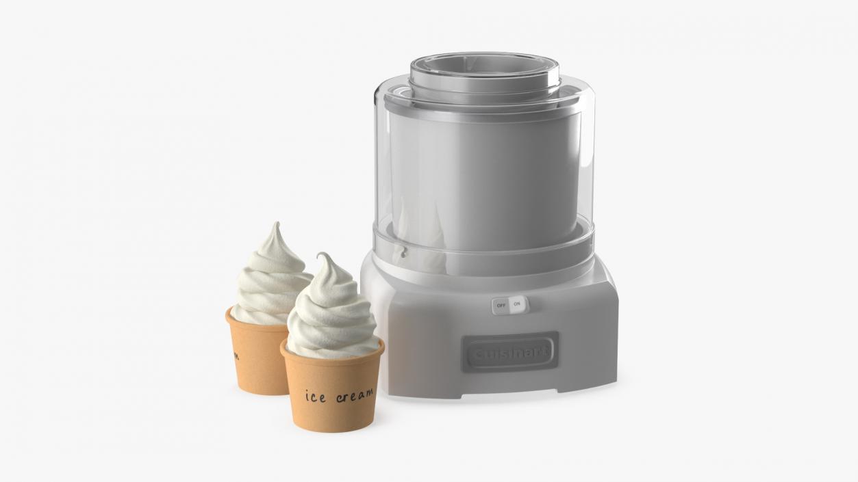 3D Cuisinart Ice Cream Maker Machine model