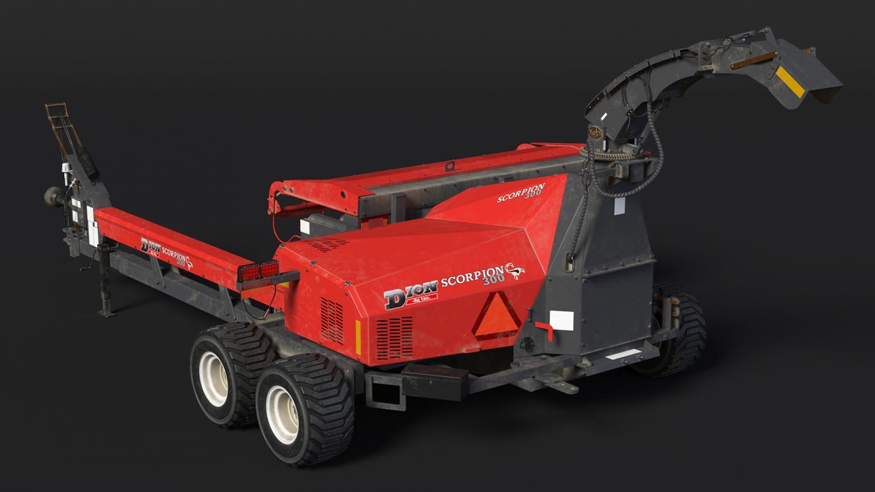 Dirt Scorpion 300 Forage Harvester 3D model