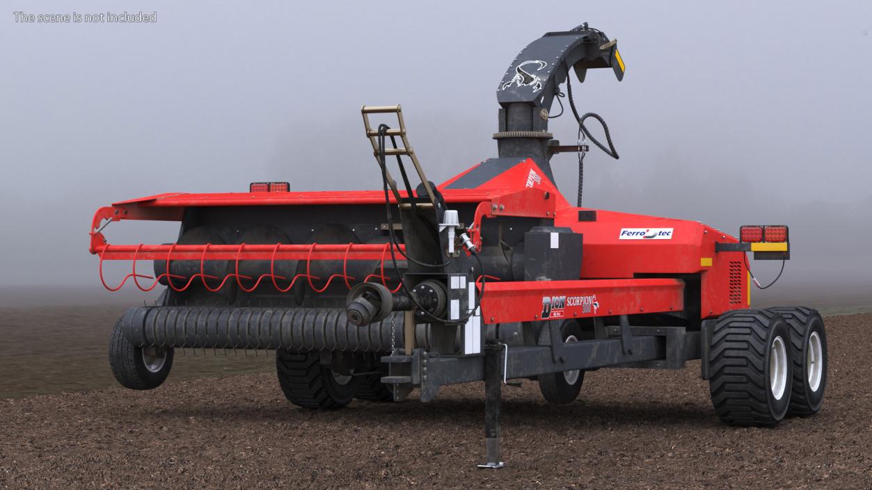 Dirt Scorpion 300 Forage Harvester 3D model