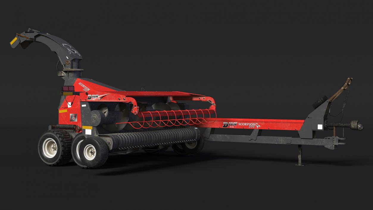 Dirt Scorpion 300 Forage Harvester 3D model