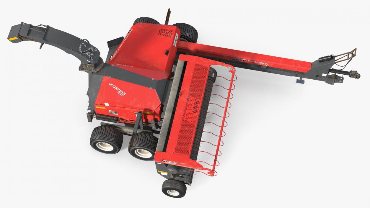 Dirt Scorpion 300 Forage Harvester 3D model