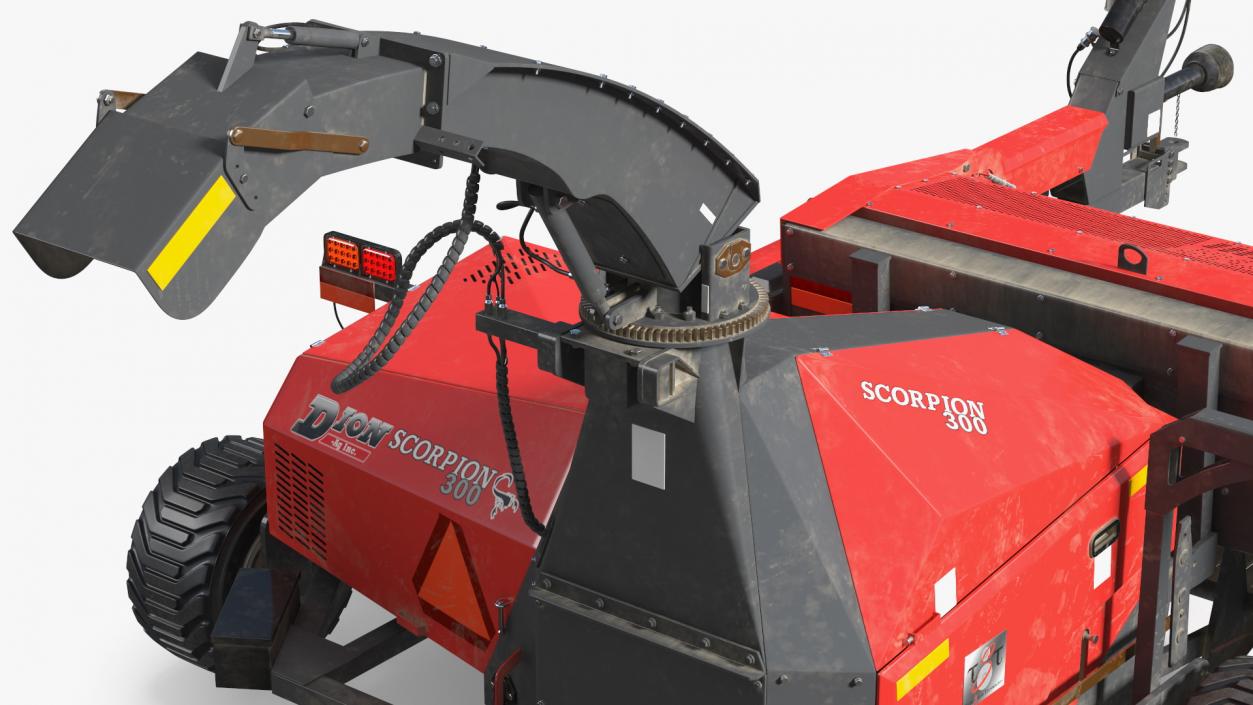 Dirt Scorpion 300 Forage Harvester 3D model