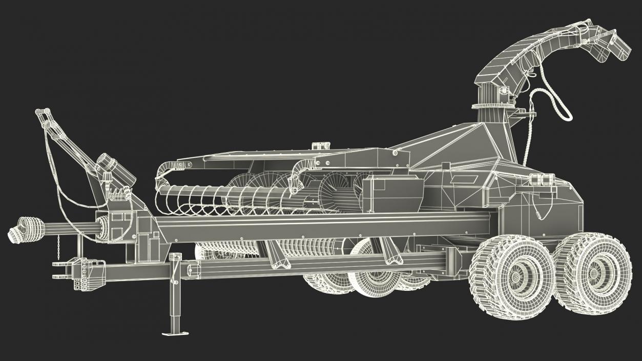 Dirt Scorpion 300 Forage Harvester 3D model