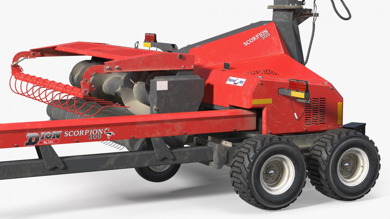 Dirt Scorpion 300 Forage Harvester 3D model