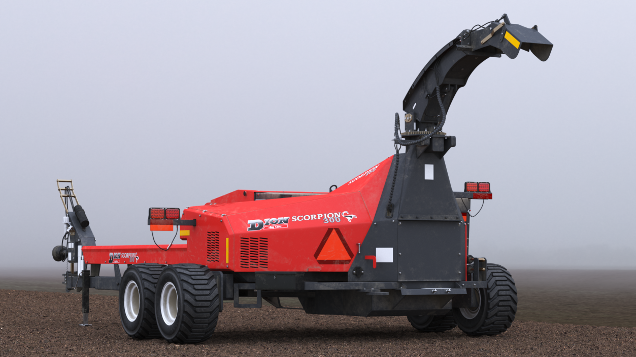 Dirt Scorpion 300 Forage Harvester 3D model