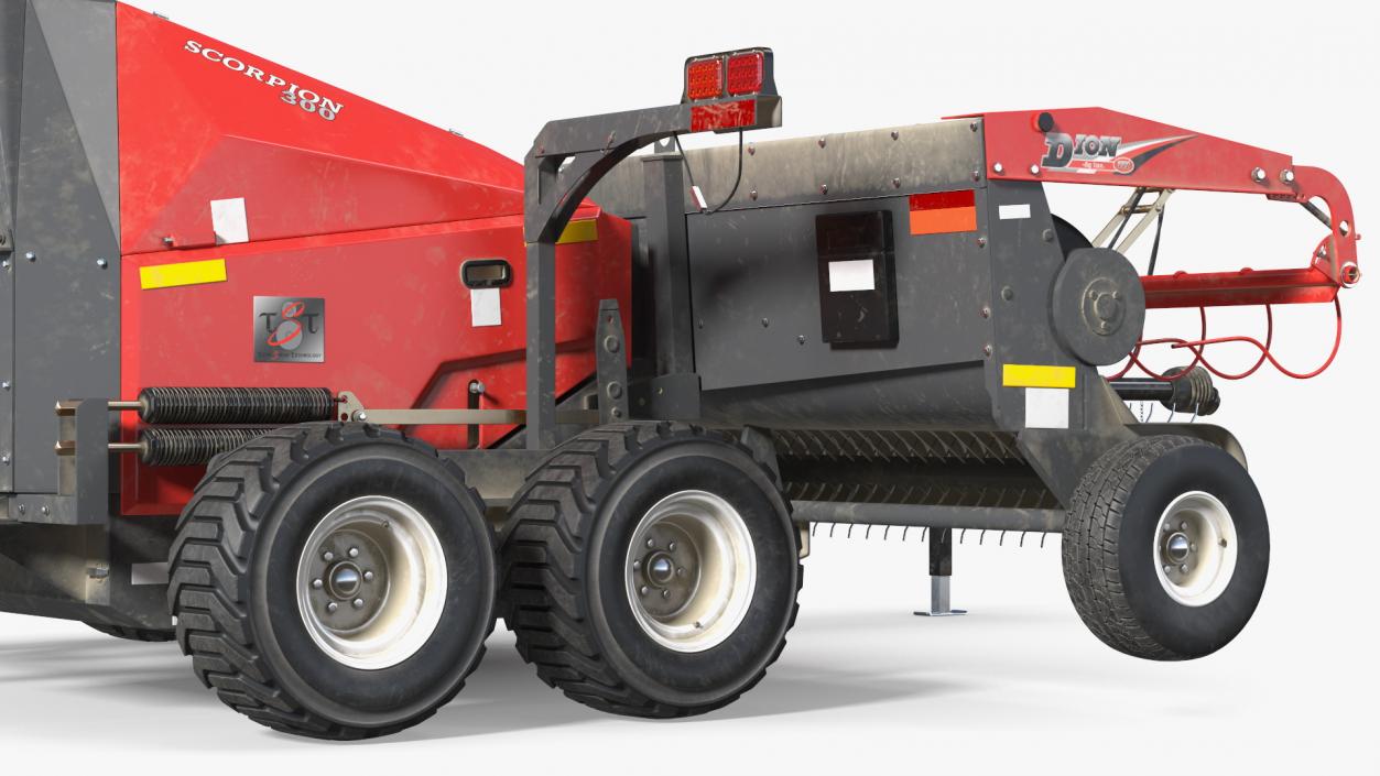 Dirt Scorpion 300 Forage Harvester 3D model