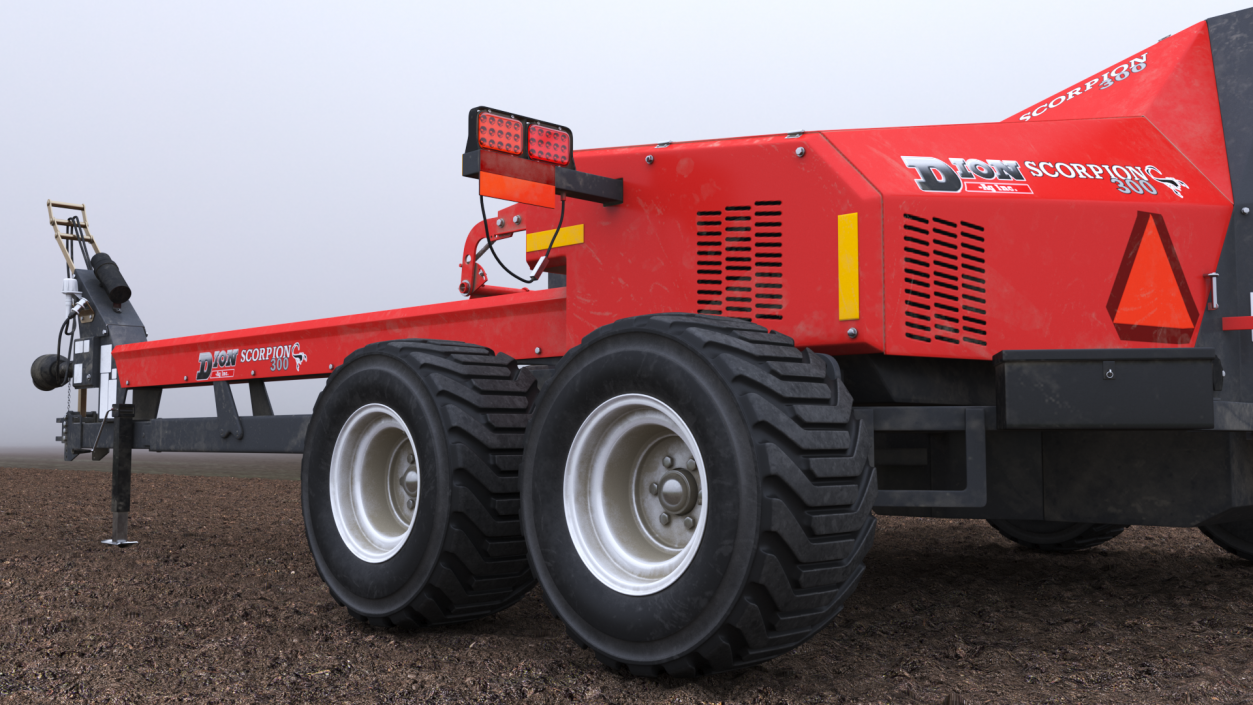 Dirt Scorpion 300 Forage Harvester 3D model