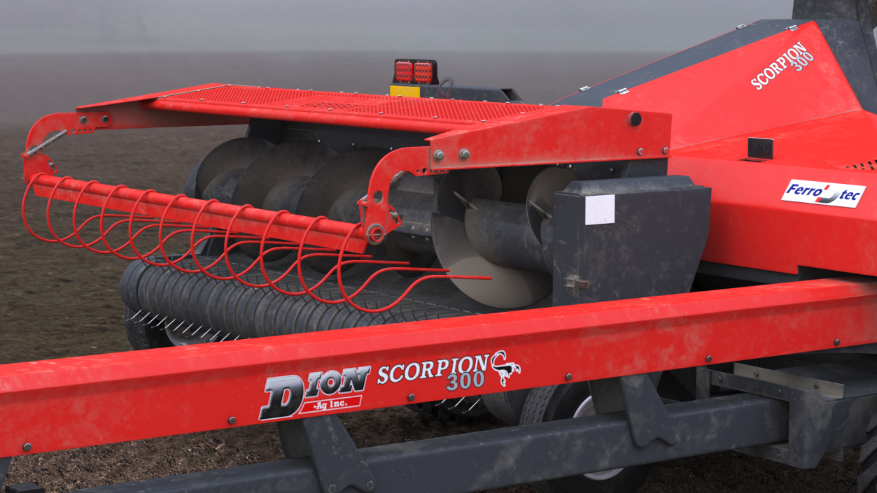 Dirt Scorpion 300 Forage Harvester 3D model