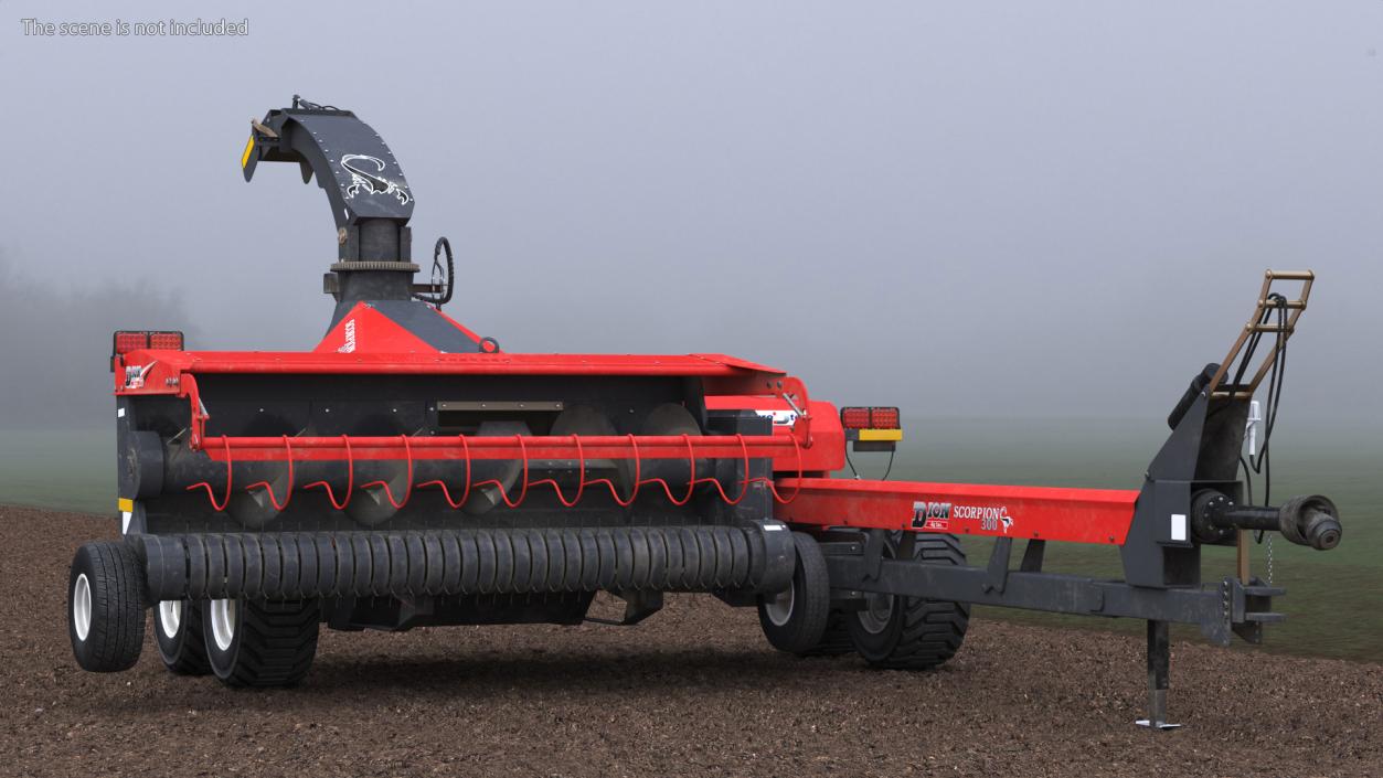 Dirt Scorpion 300 Forage Harvester 3D model