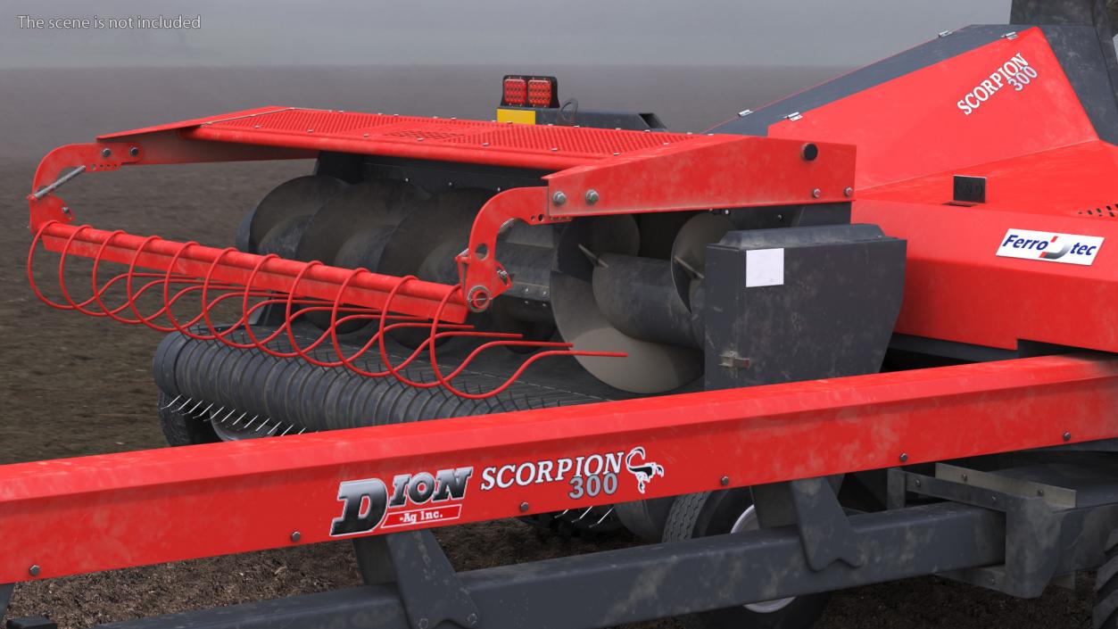 Dirt Scorpion 300 Forage Harvester 3D model