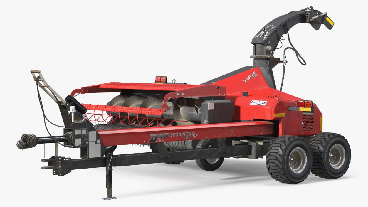 Dirt Scorpion 300 Forage Harvester 3D model