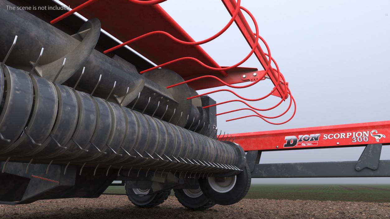 Dirt Scorpion 300 Forage Harvester 3D model