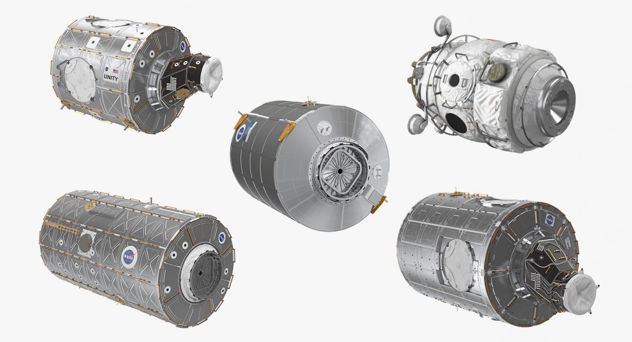 ISS Modules Collection 3 3D model