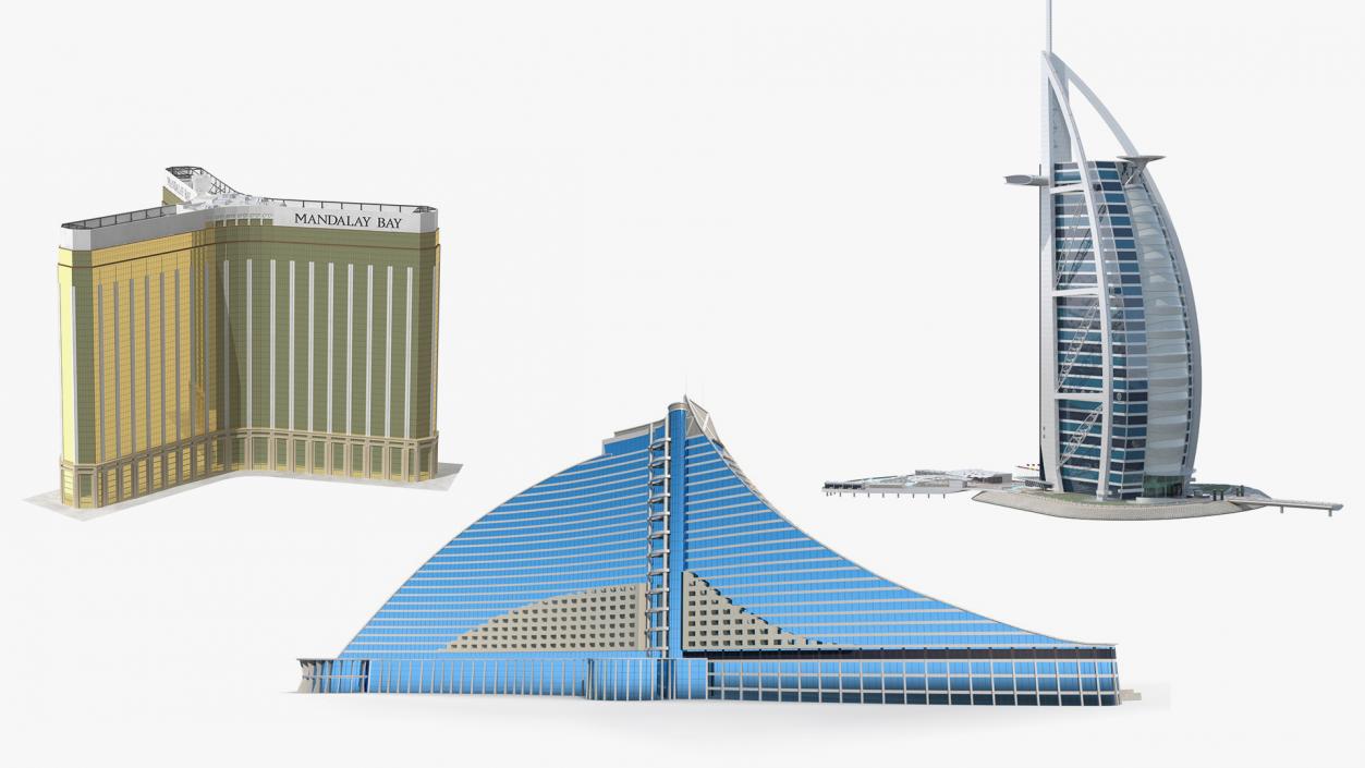 3D Commercial Buildings Collection 3 model