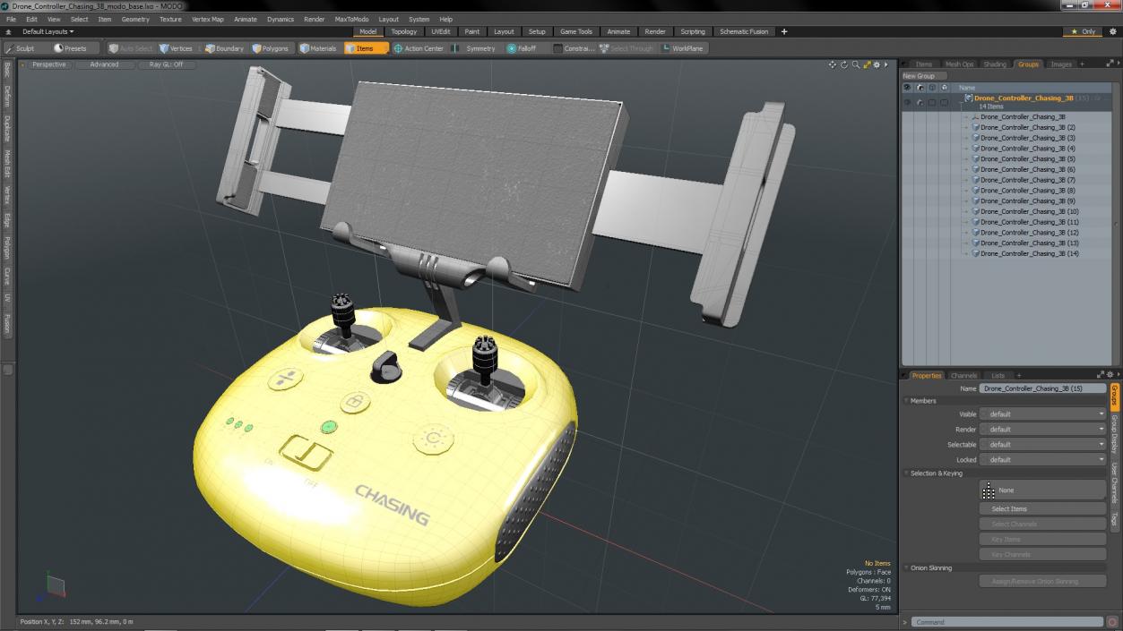 Drone Controller Chasing 3B 3D