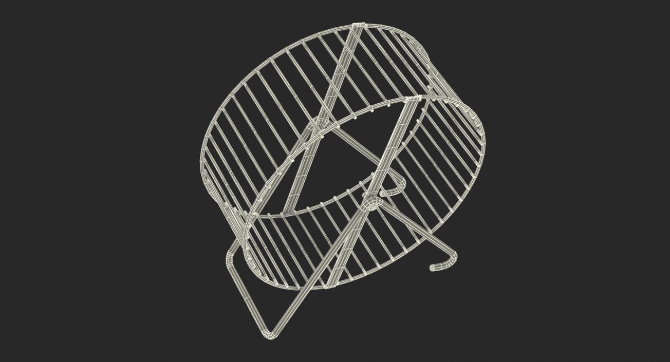 Metal Hamster Wheel 3D model