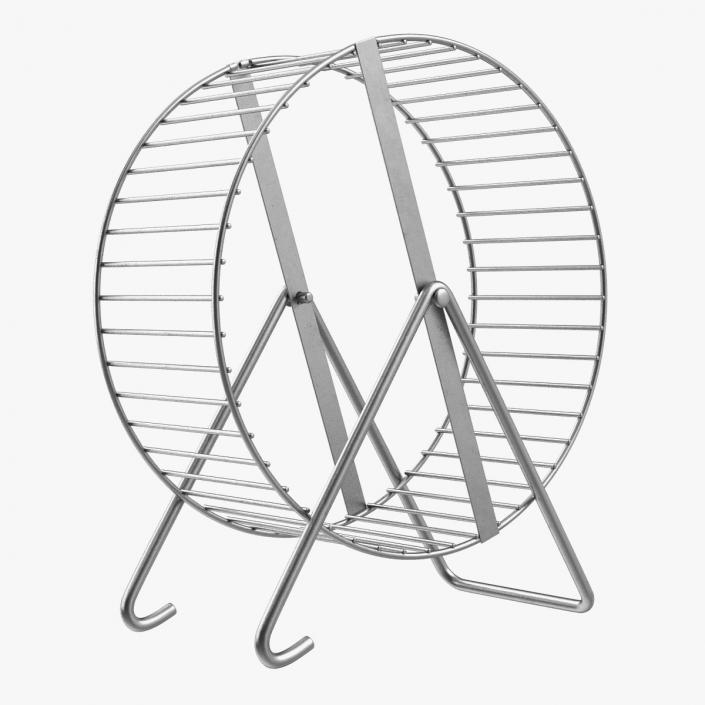 Metal Hamster Wheel 3D model