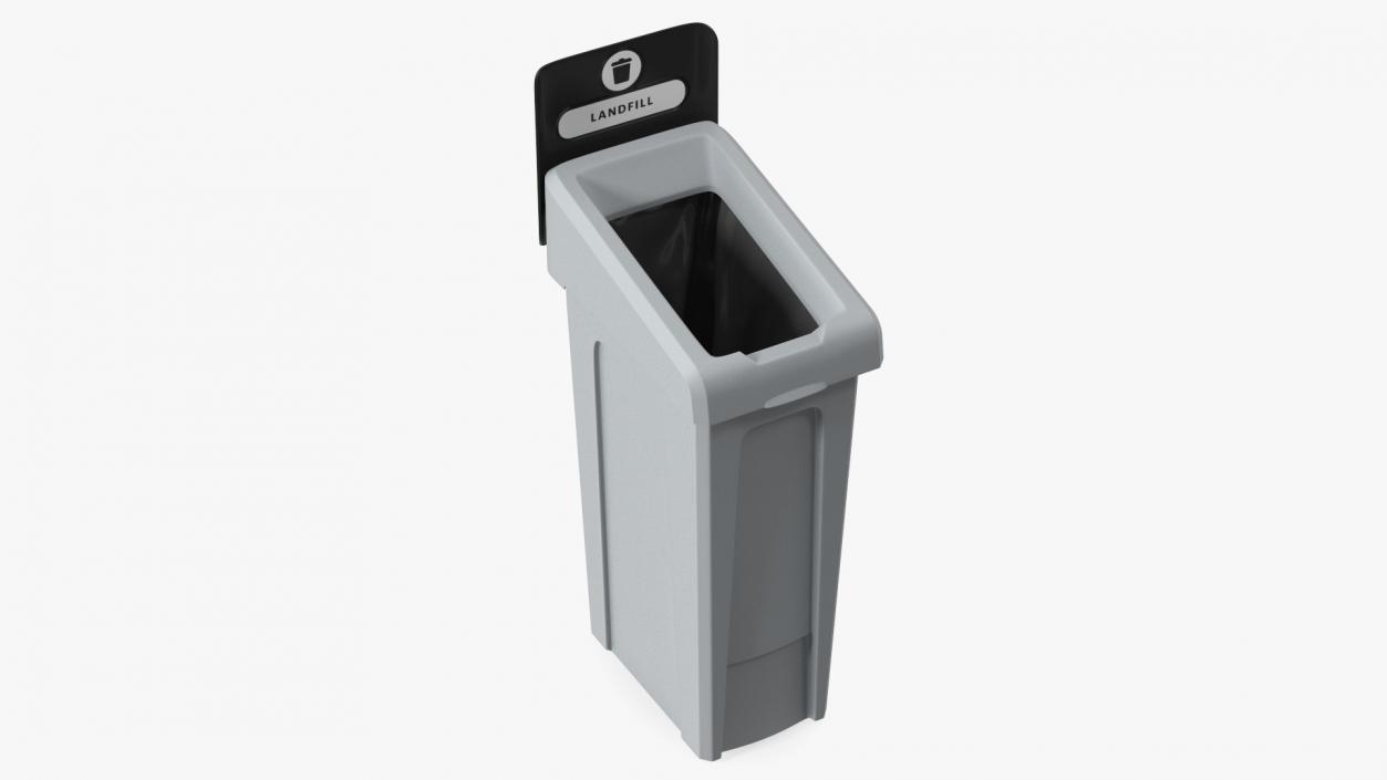 3D Landfill Waste Bin model