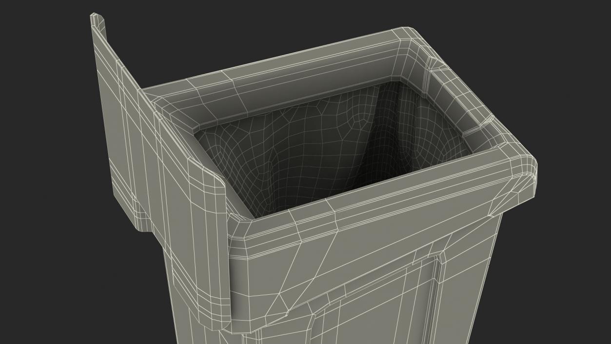 3D Landfill Waste Bin model