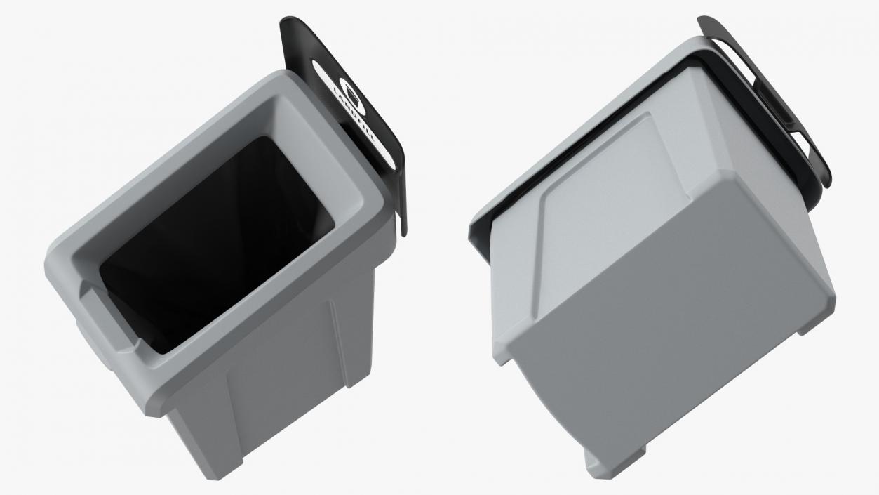 3D Landfill Waste Bin model