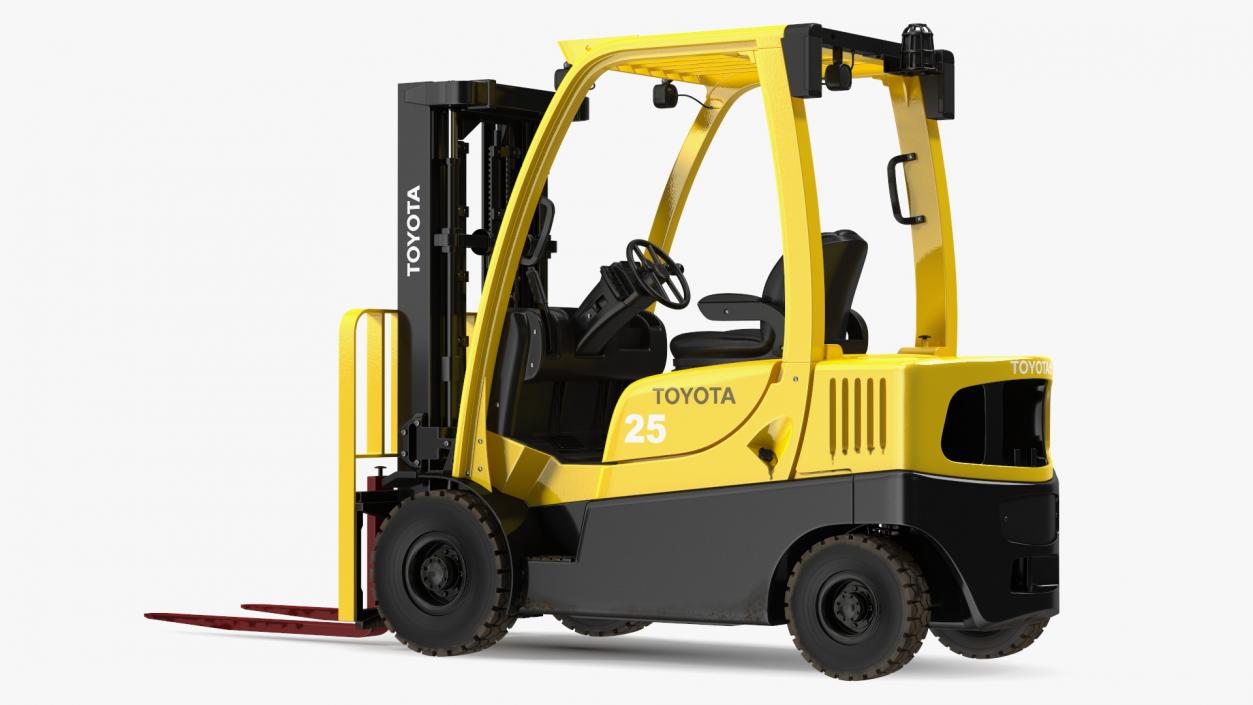 Toyota Core Electric Forklift 3D model