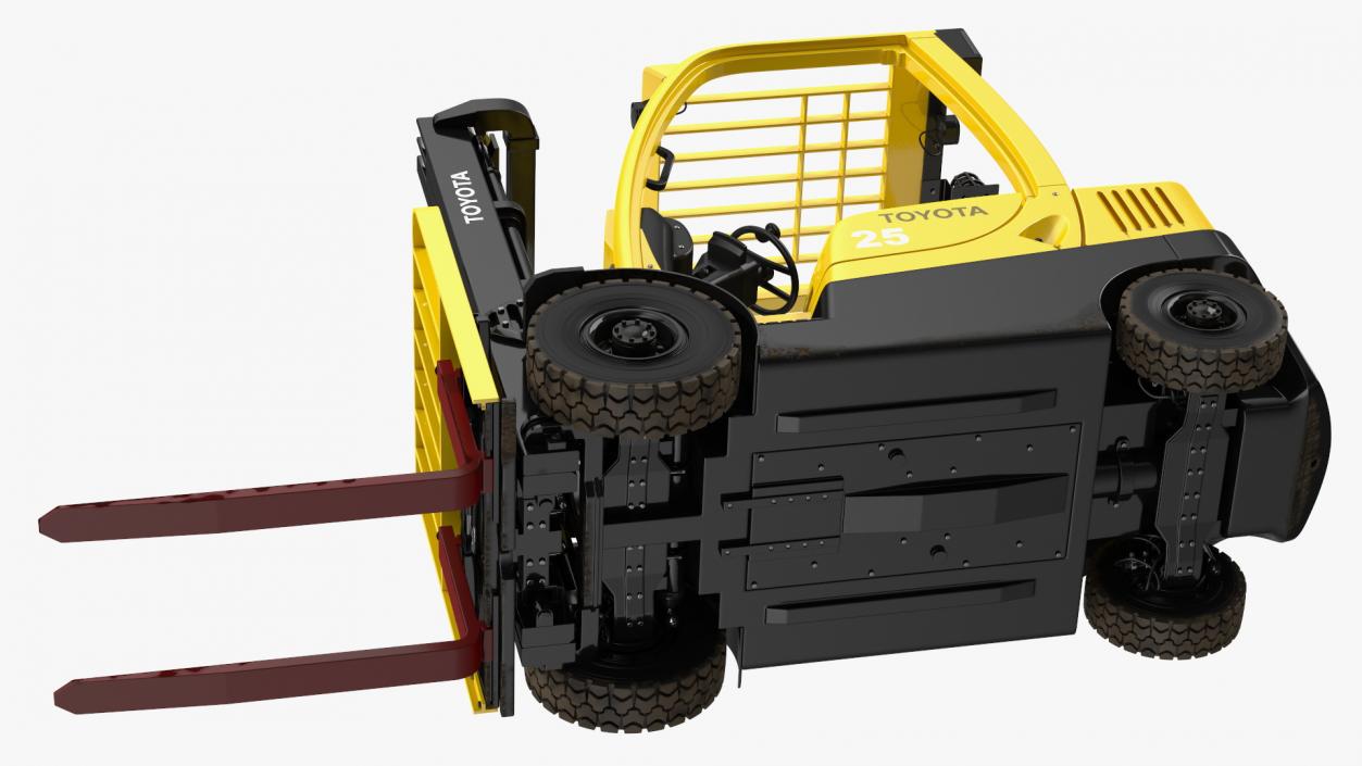 Toyota Core Electric Forklift 3D model