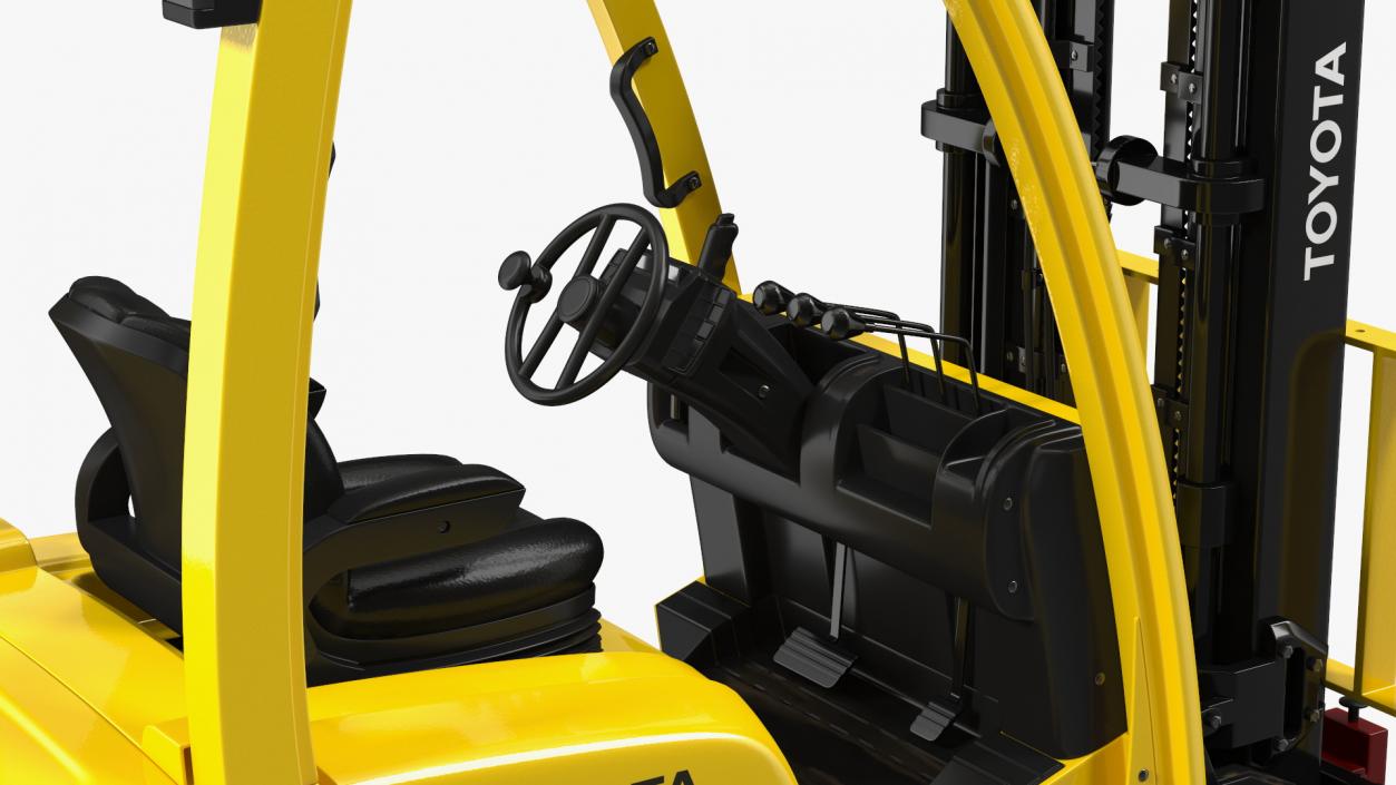 Toyota Core Electric Forklift 3D model