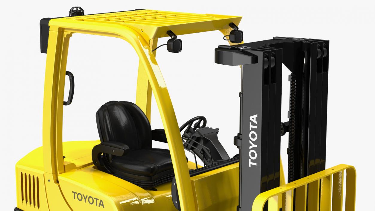 Toyota Core Electric Forklift 3D model