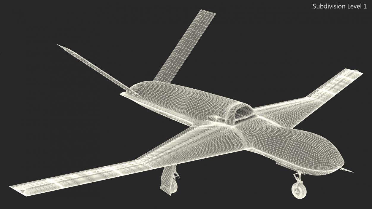 General Atomics Avenger Drone 3D model