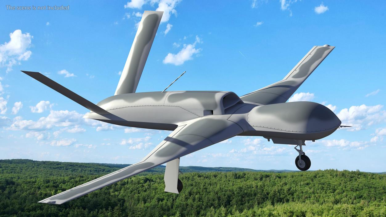 General Atomics Avenger Drone 3D model