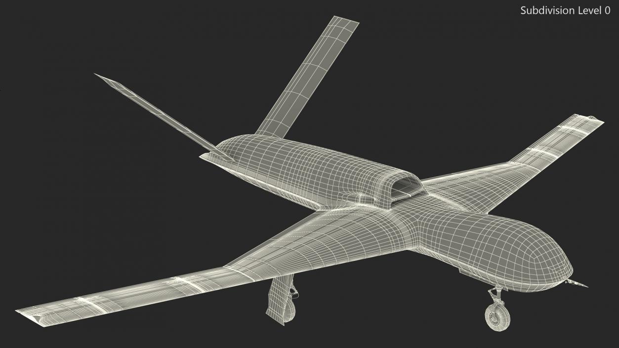 General Atomics Avenger Drone 3D model